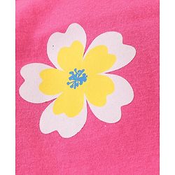 Babyhug 100% Cotton Knit Anti Bacterial Sleeveless Slips with Floral and Polka Dots Print Pack of 3 - Multicolor