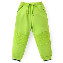 Babyhug Cotton Knit Full Sleeves T-Shirt & Pants Set With Color Block Print - Multicolor