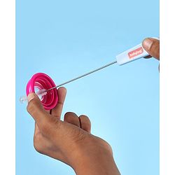 Babyhug Nipple & Straw Cleaner Pack of 2 - Pink & Blue