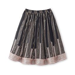 Babyhug  Sleeveless Sequenced Corddori   Embroidered Choli Lehenga & Frill Net Dupatta Set- Black