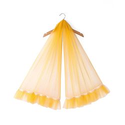 Babyhug Sleeveless Sequined  Floral Embroidered Choli Lehenga Set with Dupatta - Yellow