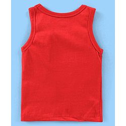 Babyhug 100% Cotton Knit Antibacterial Sleeveless Stripes Sandos with Star & Cars Print Pack of 5 - Multicolour