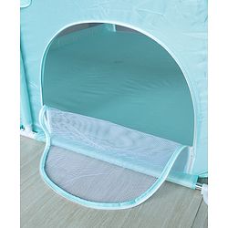Babyhug Smart Portable with Safety Lock Playpen with Play Gate Fence - Pink