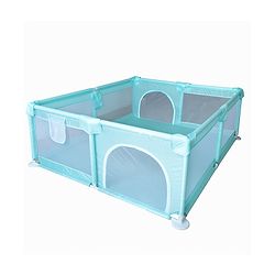 Babyhug Smart Portable with Safety Lock Playpen with Play Gate Fence - Pink