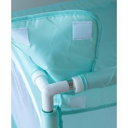 Babyhug Smart Portable with Safety Lock Playpen with Play Gate Fence - Pink