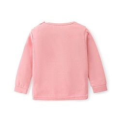 Babyhug Front Open & Pullover Full Sleeve Solid Colour Thermal Vests Pack of 2 - Pink
