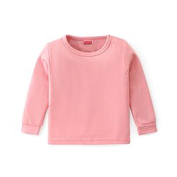 Babyhug Front Open & Pullover Full Sleeve Solid Colour Thermal Vests Pack of 2 - Pink