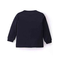 Babyhug Front Open & Pullover Full Sleeves Solid Colour Thermal Vests Pack of 2 - Navy Blue