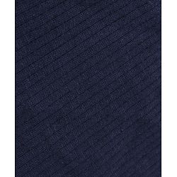 Babyhug  Full Sleeves Thermal Vest Pullover & Pant Set Solid Colour - Navy Blue