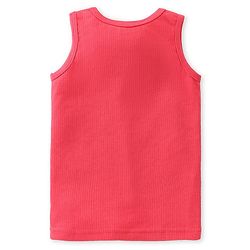 Babyhug  Full Sleeves Thermal Vest Pullover & Pant Set Solid Colour - Dark Pink