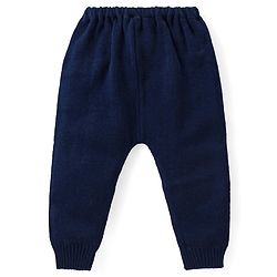 Babyhug Knit Full Sleeves Sweater & Pant Set Stripe Design -Multicolour