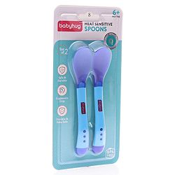 Babyhug Heat Sensitive Spoon Pack of 2- Blue