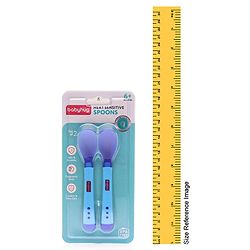 Babyhug Heat Sensitive Spoon Pack of 2- Blue