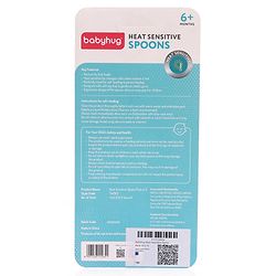 Babyhug Heat Sensitive Spoon Pack of 2- Blue