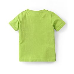 Babyhug Disney Cotton Knit Half Sleeves T-Shirts with Mickey Mouse Graphics Pack of 3 - Multicolour