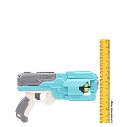 Babyhug Dart Gun With 6 Rotating Drum & 10 Soft Bullet Darts - Blue