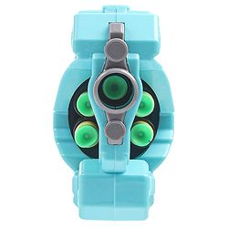Babyhug Dart Gun With 6 Rotating Drum & 10 Soft Bullet Darts - Blue