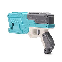 Babyhug Dart Gun With 6 Rotating Drum & 10 Soft Bullet Darts - Blue