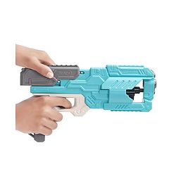 Babyhug Dart Gun With 6 Rotating Drum & 10 Soft Bullet Darts - Blue