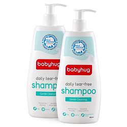 Babyhug Milk Protein Formula Daily Tear Free Shampoo Pack of 2 - 400 ml Each