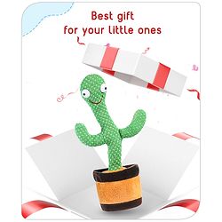 Babyhug Dancing Cactus Talking Toy - Green