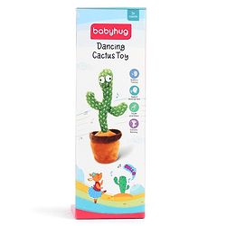 Babyhug Dancing Cactus Talking Toy - Green