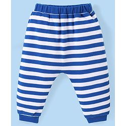 Babyhug 100% Cotton Knit Full Sleeves  Onesies with Leggings Cap & Mittens Koala Print - Blue & White