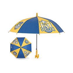 Babyhug Umbrella With Football Print - Multicolor