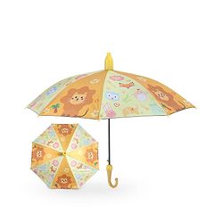 Babyhug Umbrella With Animal Print - Multicolor