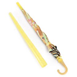 Babyhug Umbrella With Animal Print - Multicolor