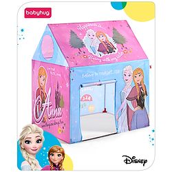 Babyhug Disney Mickey Mouse & Friends Play Tent House - Multicolor | Encourages team play, Adventure and fun | Helps develop social skills, creativity and imagination | Easy-to-Set up | BIS Certified
