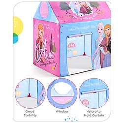 Babyhug Disney Mickey Mouse & Friends Play Tent House - Multicolor | Encourages team play, Adventure and fun | Helps develop social skills, creativity and imagination | Easy-to-Set up | BIS Certified