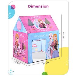 Babyhug Disney Mickey Mouse & Friends Play Tent House - Multicolor | Encourages team play, Adventure and fun | Helps develop social skills, creativity and imagination | Easy-to-Set up | BIS Certified