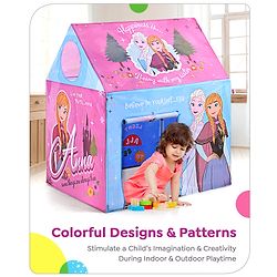 Babyhug Disney Mickey Mouse & Friends Play Tent House - Multicolor | Encourages team play, Adventure and fun | Helps develop social skills, creativity and imagination | Easy-to-Set up | BIS Certified