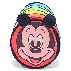 Babyhug Disney Mickey Mouse 6 Feet Long Foldable Crawling Tunnel - Red