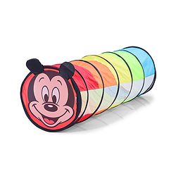 Babyhug Disney Mickey Mouse 6 Feet Long Foldable Crawling Tunnel - Red