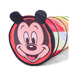 Babyhug Disney Mickey Mouse 6 Feet Long Foldable Crawling Tunnel - Red