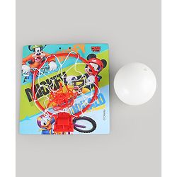 Babyhug Disney Mickey Mouse Basket Ball Play Set - Multicolor