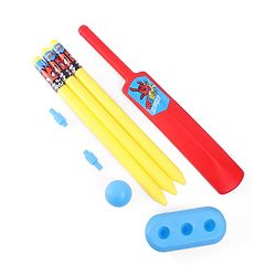 Babyhug Disney Spiderman Cricket Set Size 3- Red & Yellow