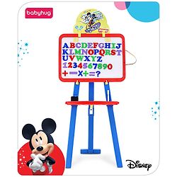 Babyhug Disney Mickey Mouse 8 in 1 Easel Board - Multicolor