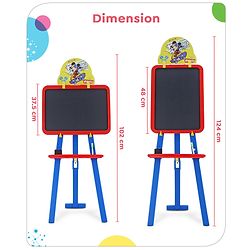 Babyhug Disney Mickey Mouse 8 in 1 Easel Board - Multicolor
