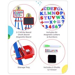 Babyhug Disney Mickey Mouse 8 in 1 Easel Board - Multicolor