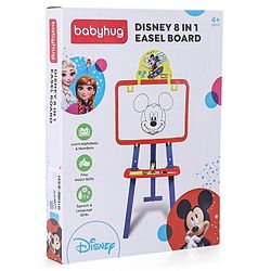Babyhug Disney Mickey Mouse 8 in 1 Easel Board - Multicolor