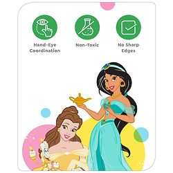 Babyhug Disney Princess My Vanity Makeup Suitcase Playset 21 Pieces - Pink