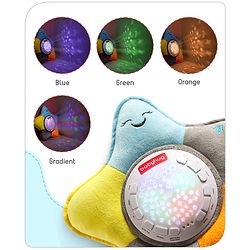 Babyhug Dreamy Light Projector - Multicolor | Soothing Starry Night Light Projector | Creates Calming Sleep Ambiance | Gentle & Safe for Babies | BIS Certified