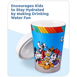 Babyhug Disney Nitro Sipper With Frozen Theme - 350 ml
