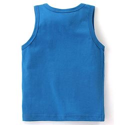 Babyhug 100% Cotton Knit Sleeveless Vests with Animal Print & Stripes Pattern Pack of 3 - Multicolor