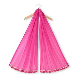Babyhug Cambric Woven Three Fourth Sleeves Floral Printed Choli & Lehenga Set with Dupatta - Pink