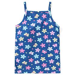 Babyhug 100% Cotton Sleeveless Slips Hearts Floral & Bunny Print Pack of 3 - Multicolour