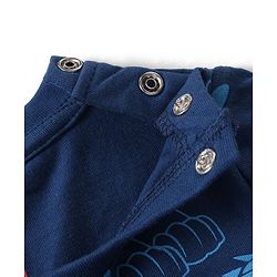 Babyhug Disney Cotton Half Sleeves T-Shirts With Lion King Graphics  Pack of 3 - Blue & White